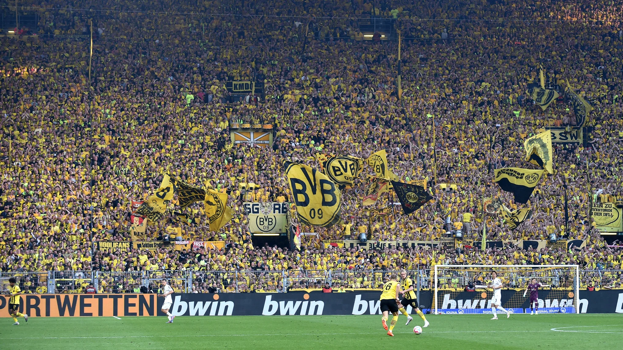 comment le Borussia Dortmund veut limiter l'usage des téléphones dans ses tribunes