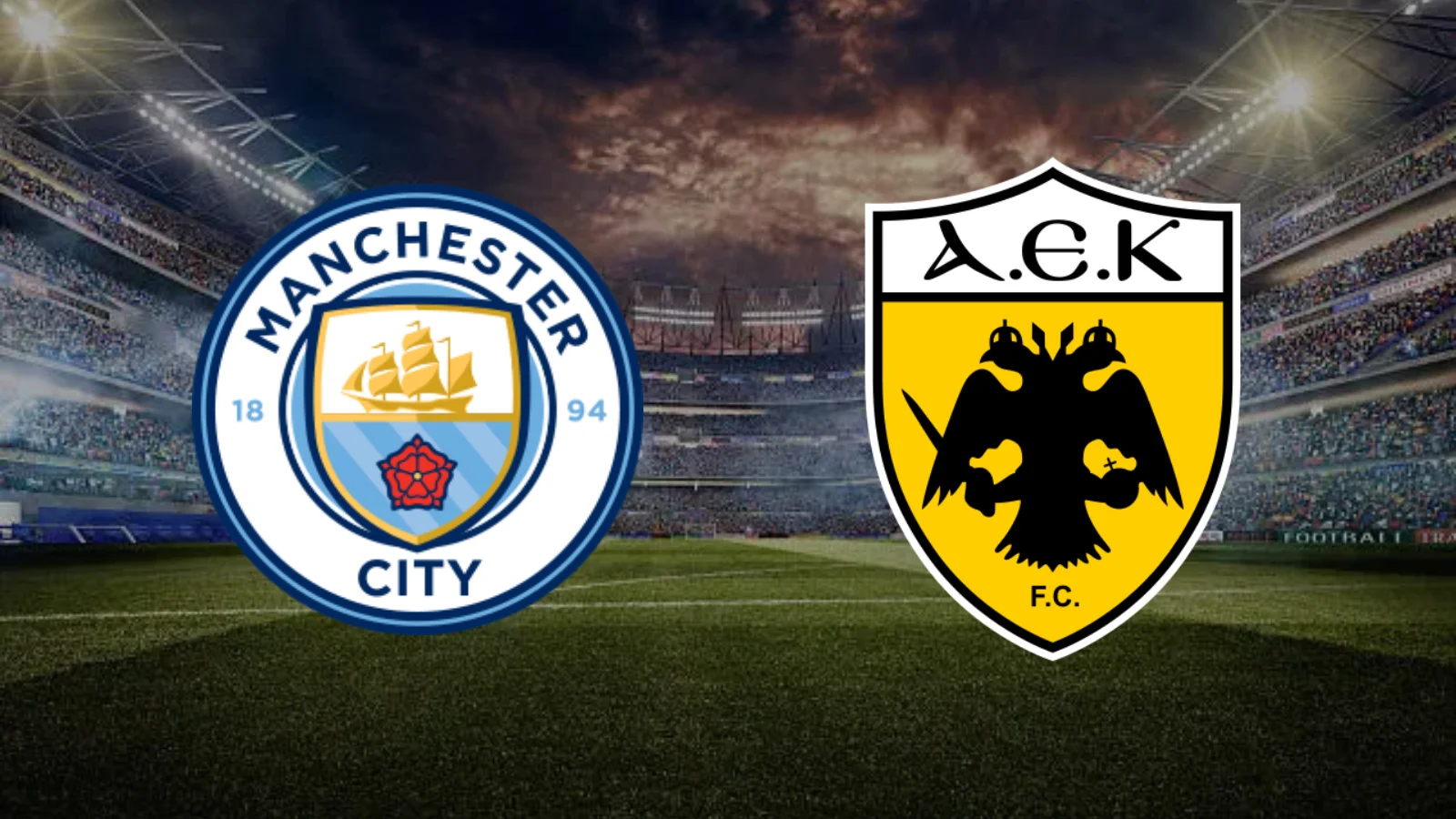 Manchester City - AEK Athens: which channel and what time to watch the Champions League match live?