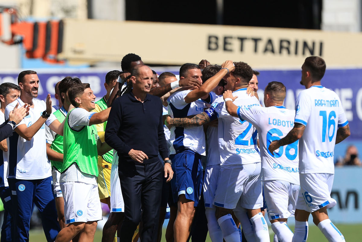 Allegri explains surprising Napoli choices for Villarreal challenge