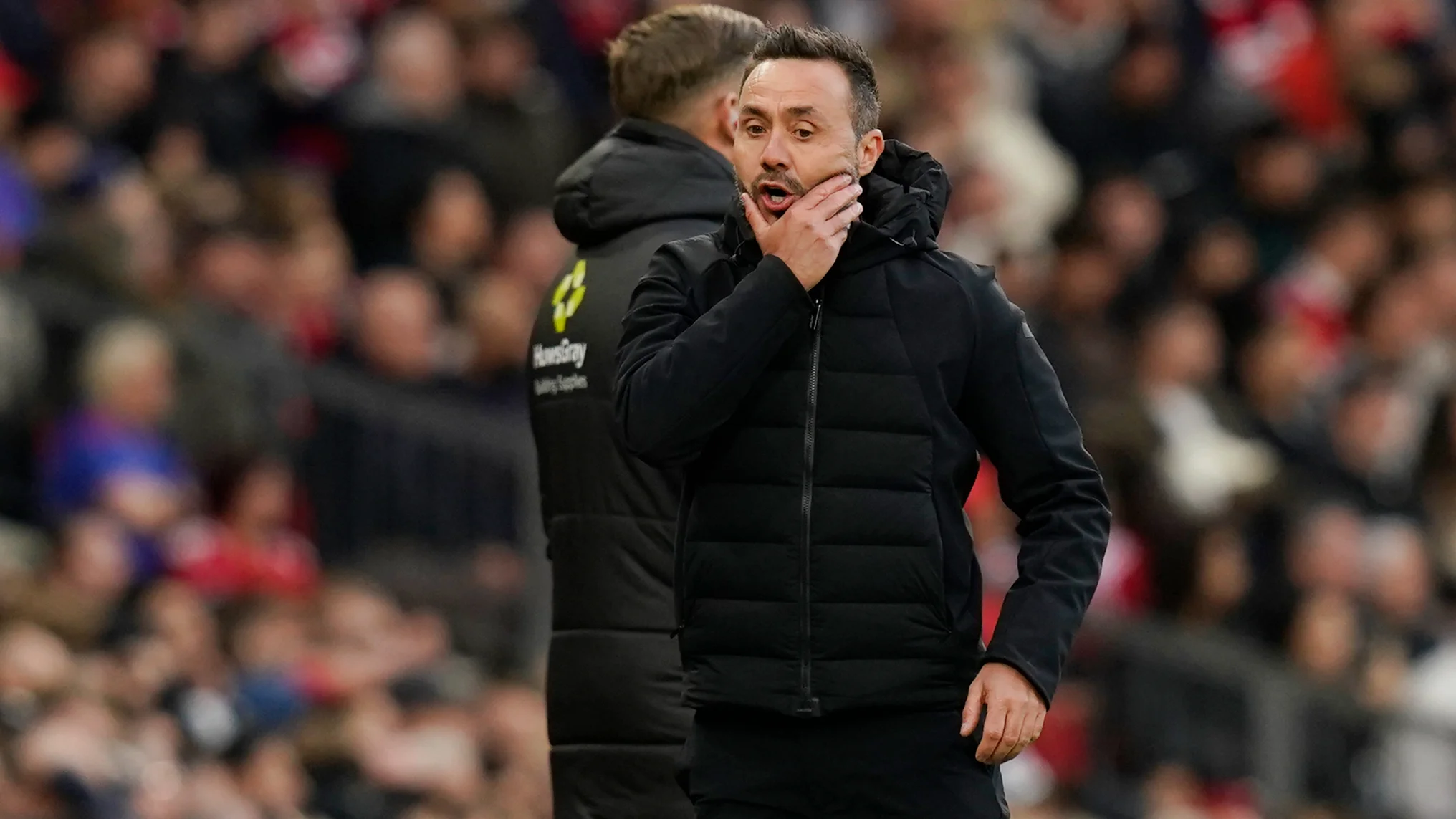 I kissed him in the dressing room, De Zerbi praised Bentancur’s red card