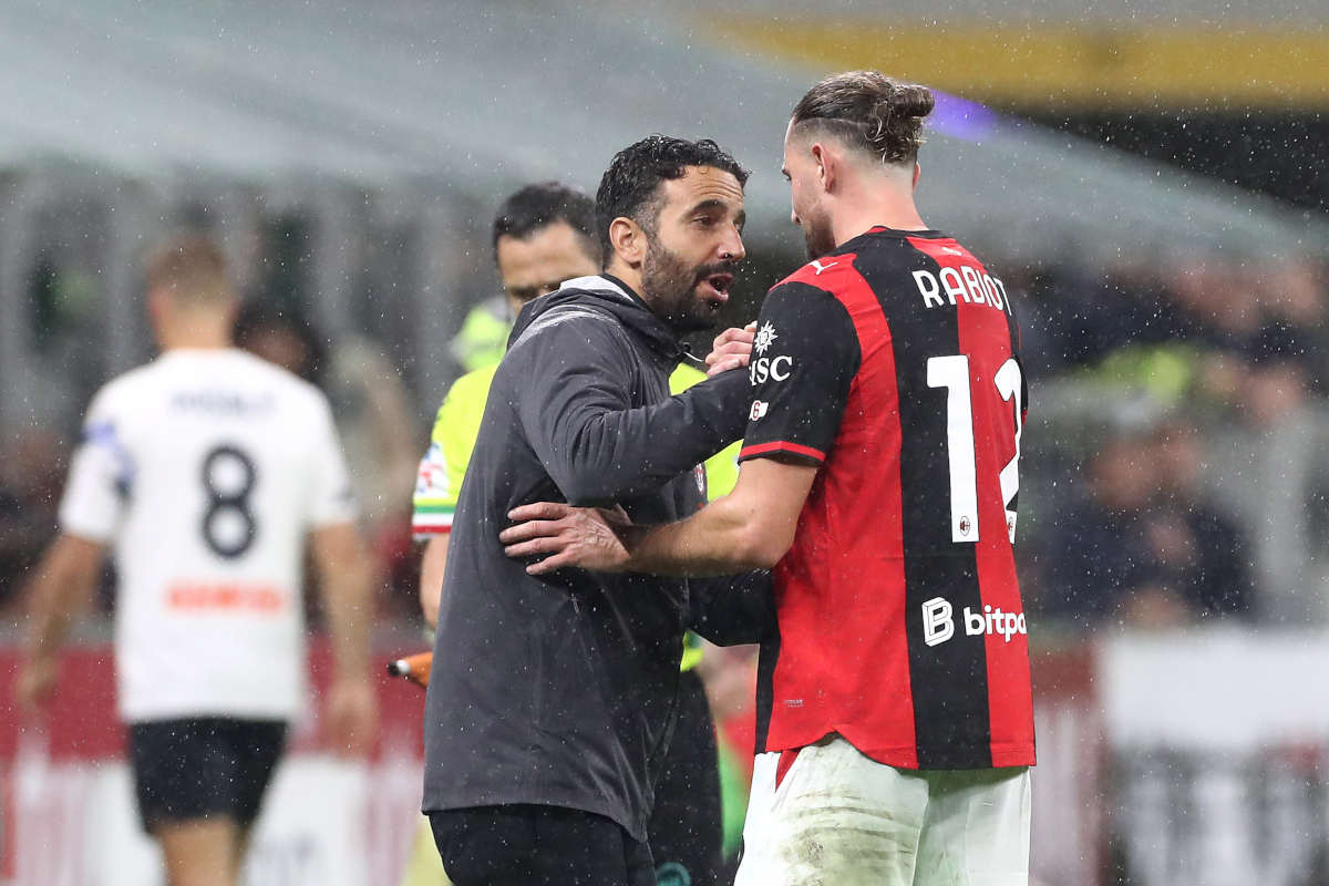 Amorim: 'Milan improving and final minutes don't change that, we spoke to Rabiot'