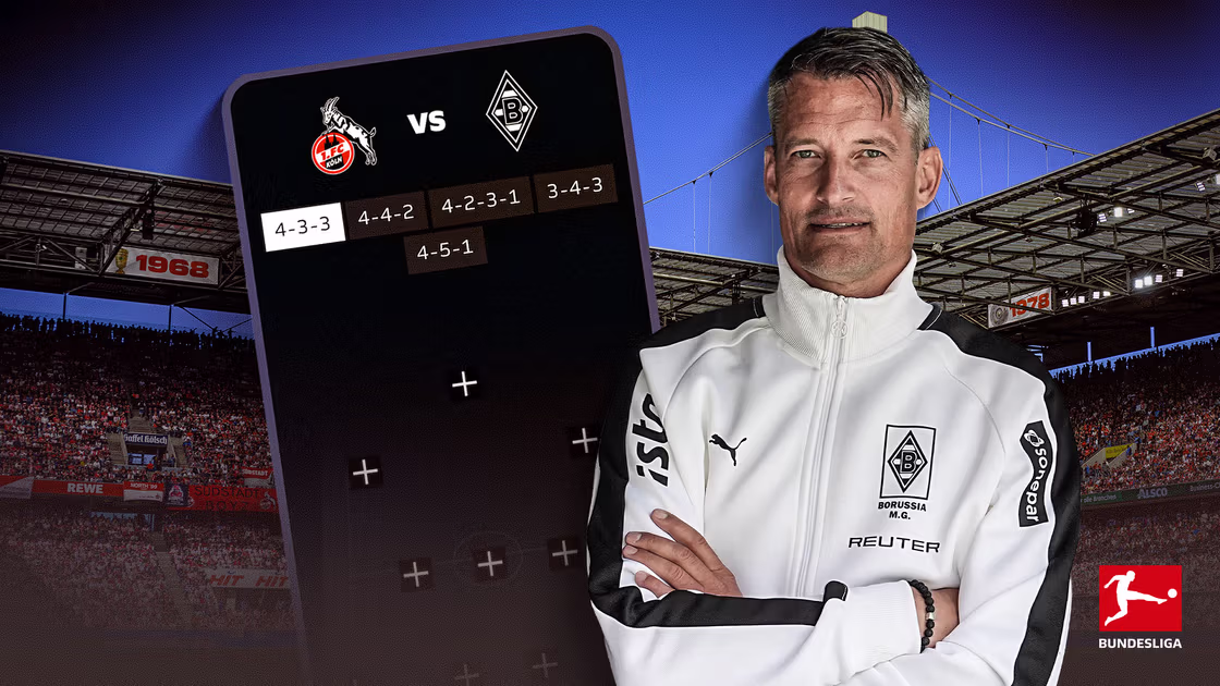 Choose your Borussia Mönchengladbach lineup for the Cologne derby under Alexander Blessin.