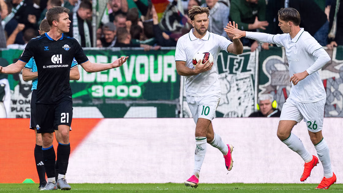 Niclas Füllkrug double rescues Werder Bremen in wild draw with Paderborn