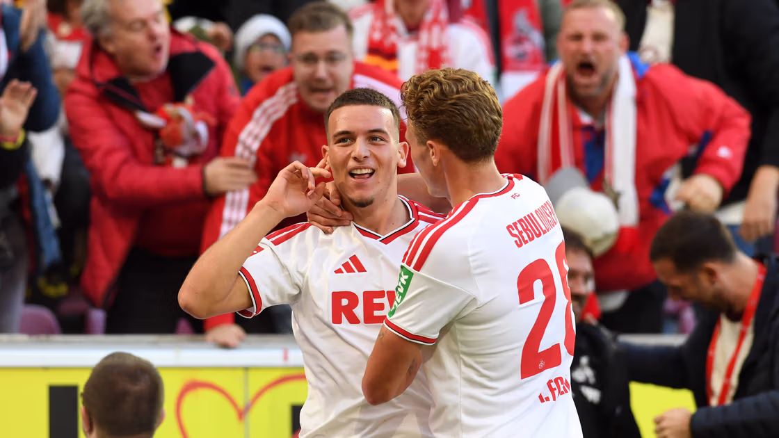Saïd El Mala fired up after leading Cologne to derby victory over Borussia Mönchengladbach