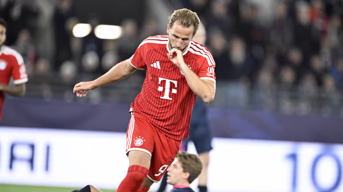 Harry Kane breaking Messi's record for most Champions League goals after age 30