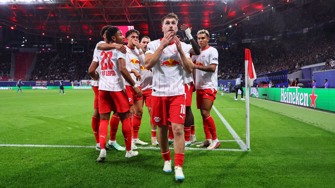 Brajan Gruda’s goal sparks Leipzig’s victory against PSV Eindhoven