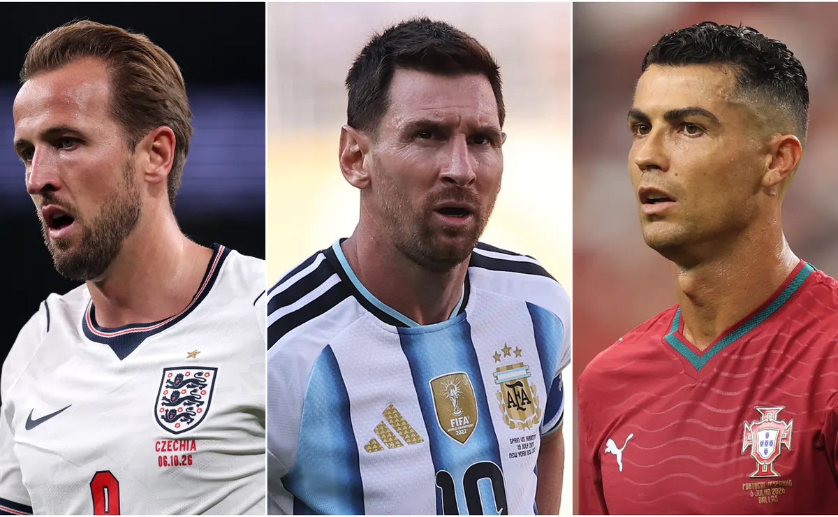 Harry Kane celebrates his 90th England goal, joining Messi and Ronaldo in elite scoring list.