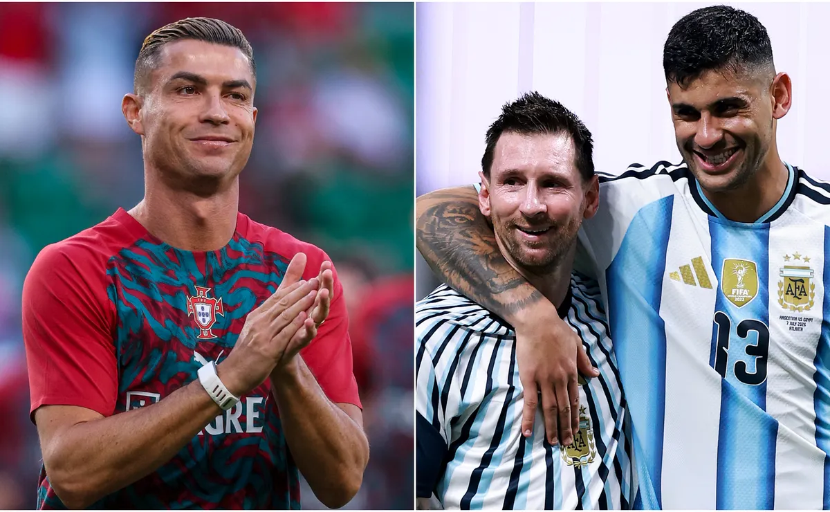 Lionel Messi praised for humility ahead of Argentina exit, with Cristian Romero's subtle Ronaldo reference