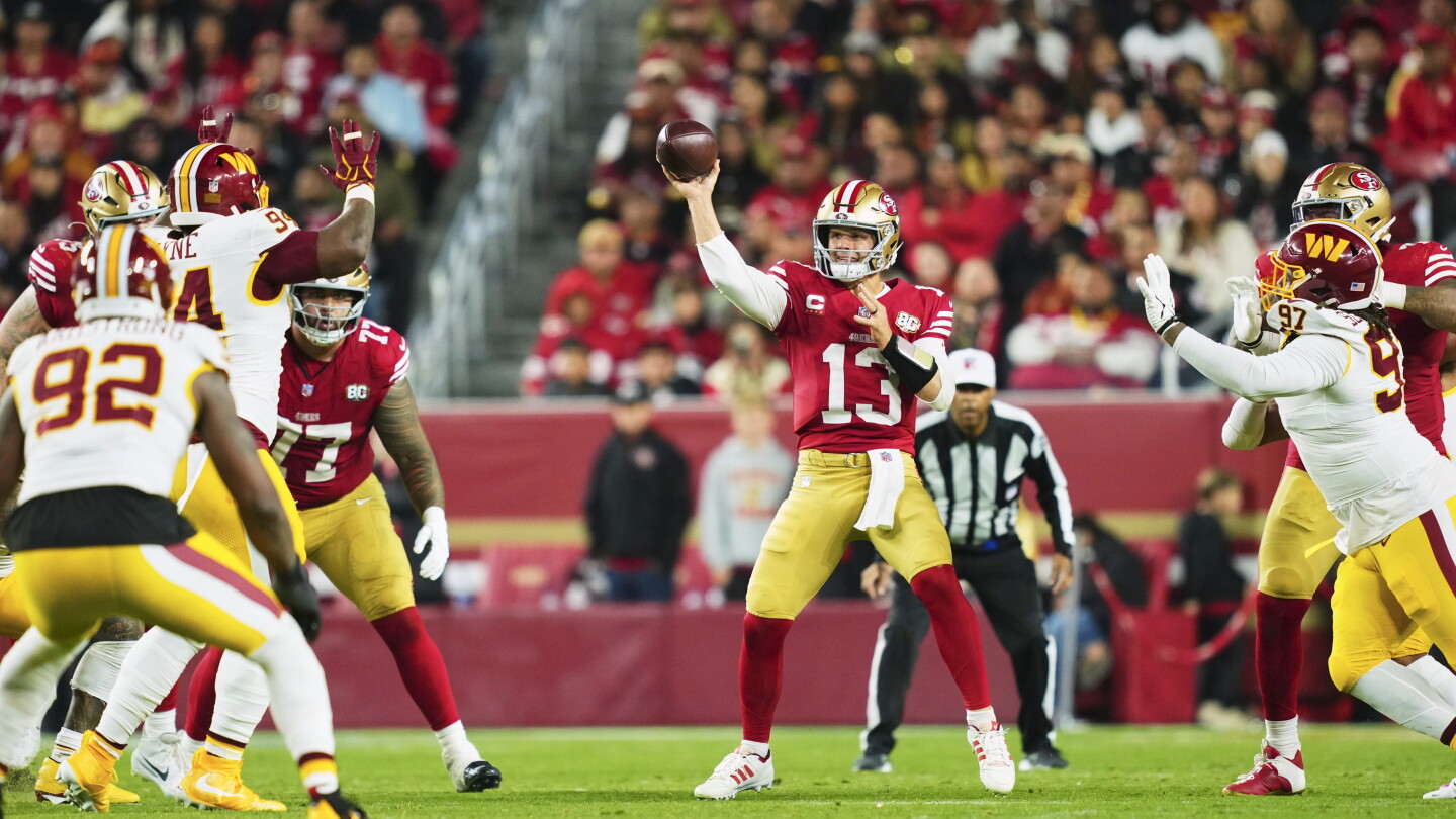 Brock Purdy is the NFL's all-time record holder for highest career passer rating