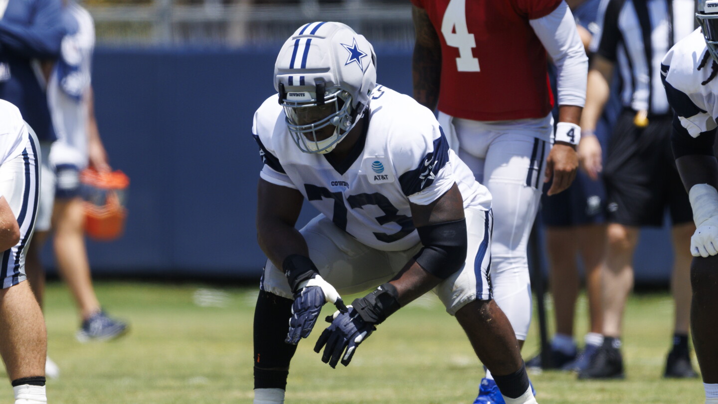 Dallas Cowboys list left guard Tyler Smith as questionable after thumb surgery