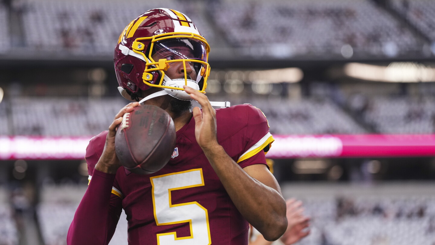 Commanders seek quick 6-0 lead with Jayden Daniels back at quarterback