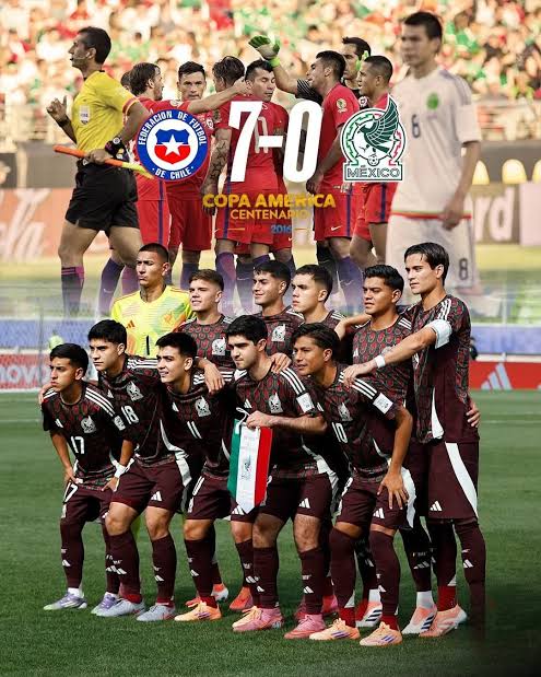 Diez años depués: en México creen que hoy llegó el momento de cobrarse revancha del 7-0 de la Copa América Centenario (Video) 3 CHILE VS. MÉXICO: CUANDO EL HORNO NO ESTÁ PARA BOLLOS NI REVANCHAS Pese a todo lo que pueda decirse, lo cierto es que el recuerdo de aquel histórico 7-0 en la Centenario,