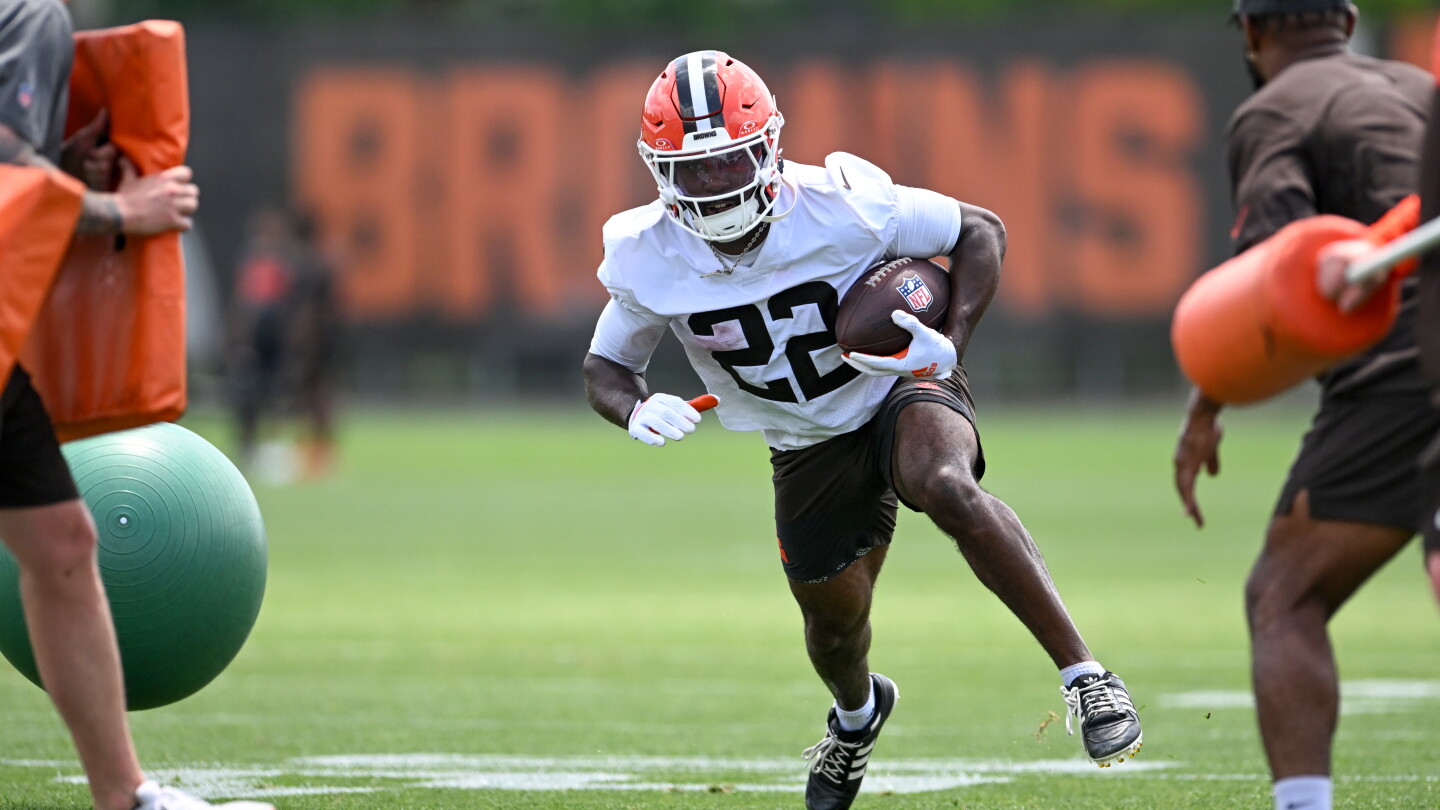 Cleveland Browns activate running back Dylan Sampson and place guard Teven Jenkins on injured reserve.