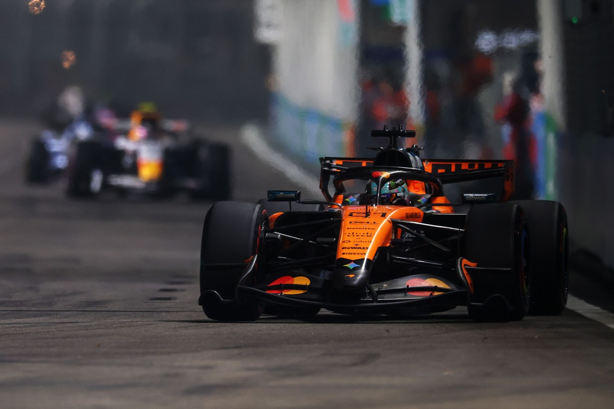 Oscar Piastri on his Singapore puncture: "Ironically, it probably helped"