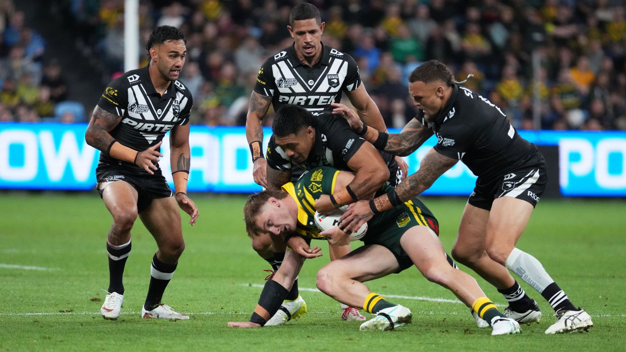 An enthralling contest between two of the world’s elite sides