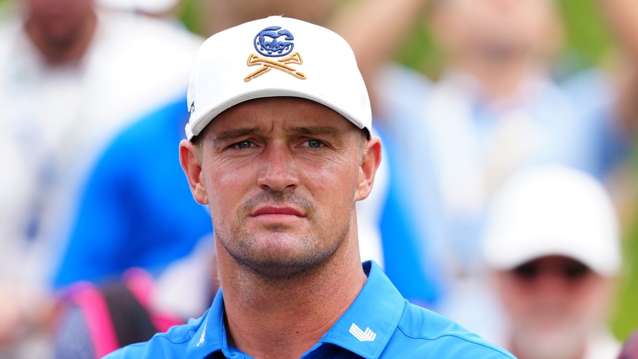 Bryson DeChambeau currently has no contract after LIV filed for Chapter 11 bankruptcy