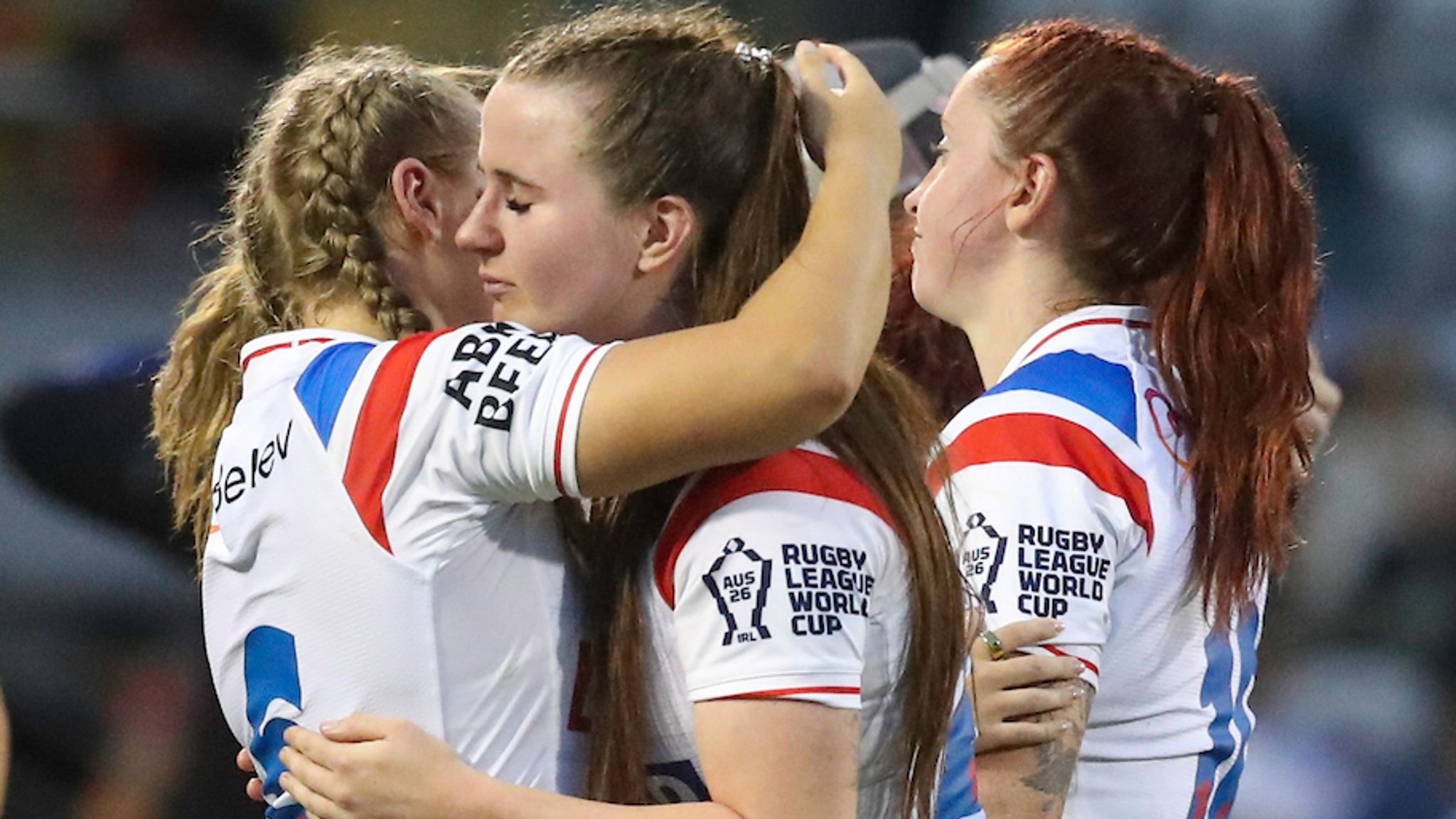 Isabel Rowe and Evie Cousins reflect after England’s pool exit.