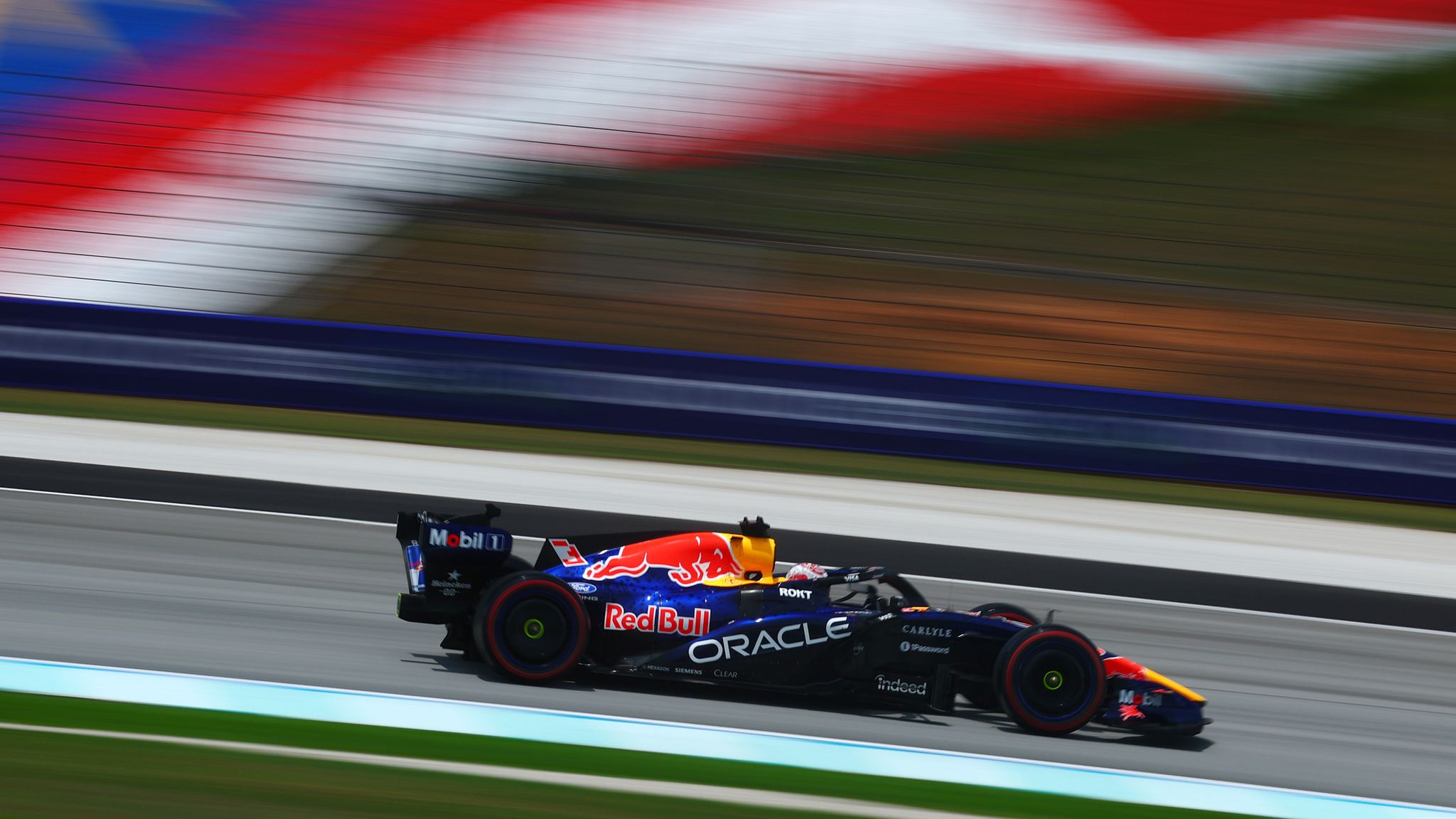 Max Verstappen racing in Malaysia, Red Bull Content Pool