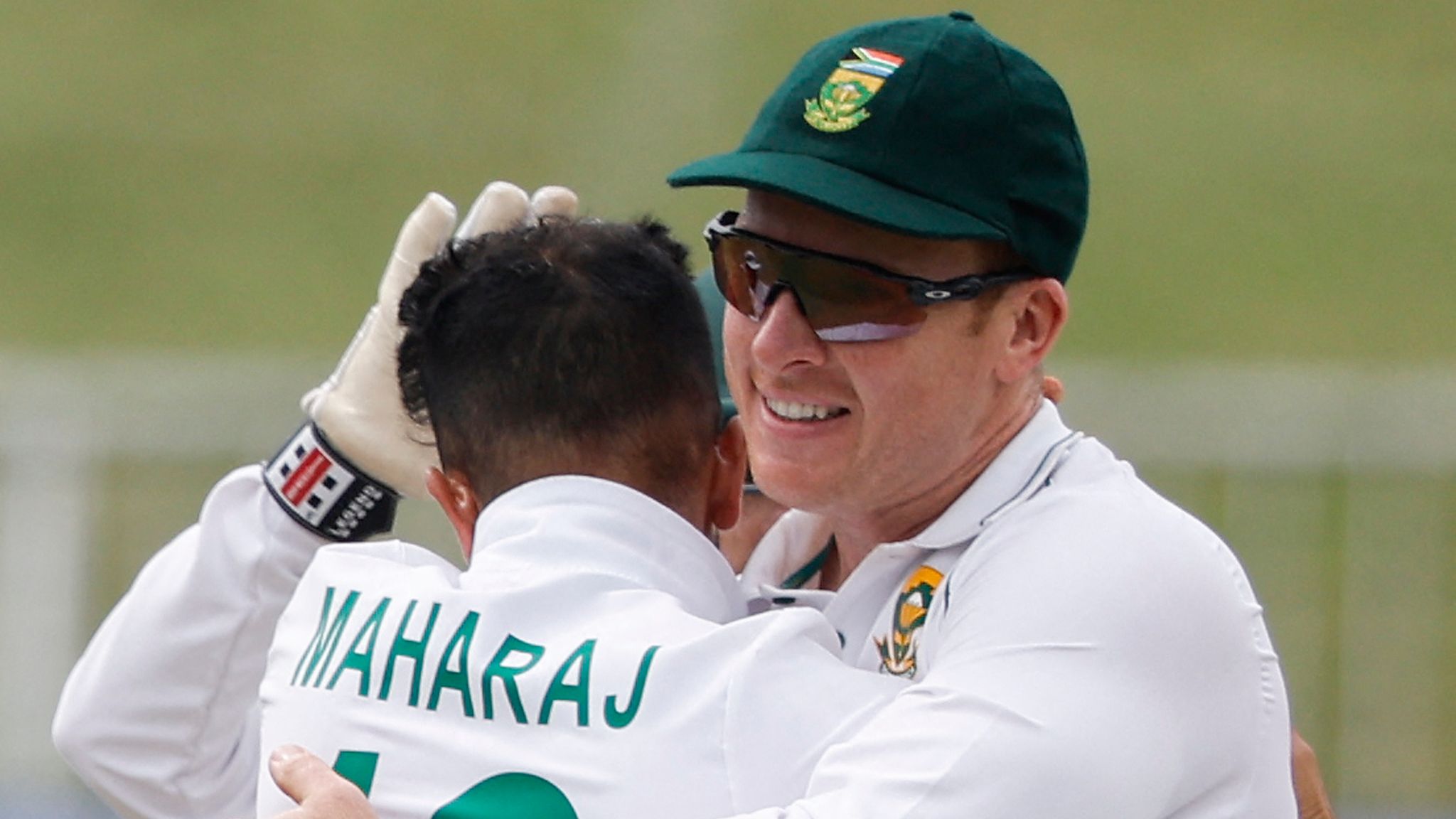 South Africa’s spin twins Keshav Maharaj and Simon Harmer failed to make an impact in the first Test.