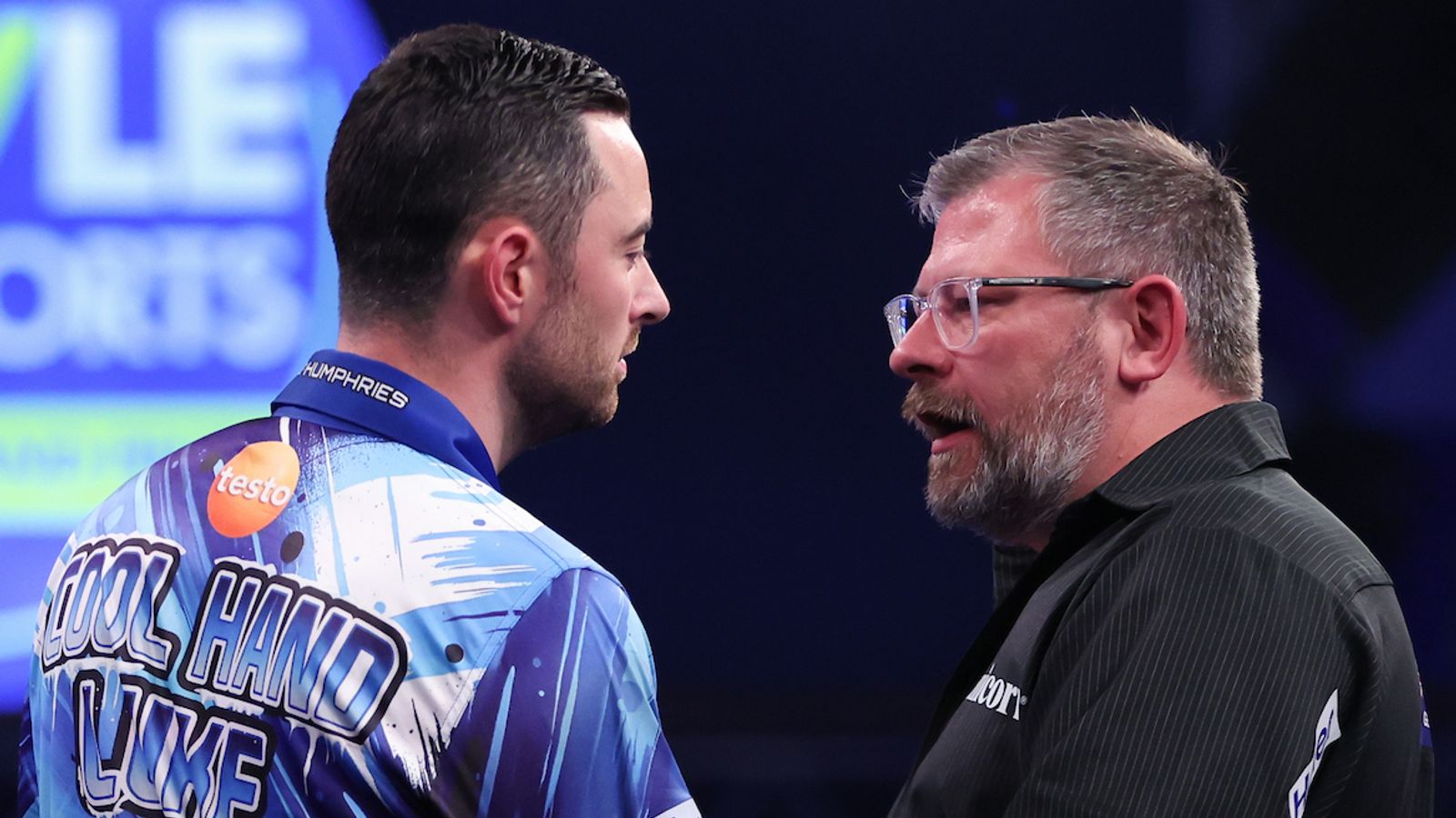 World Grand Prix Darts: Luke Humphries says reaching final 'doesn't mean anything' without beating Gerwyn Price to title
