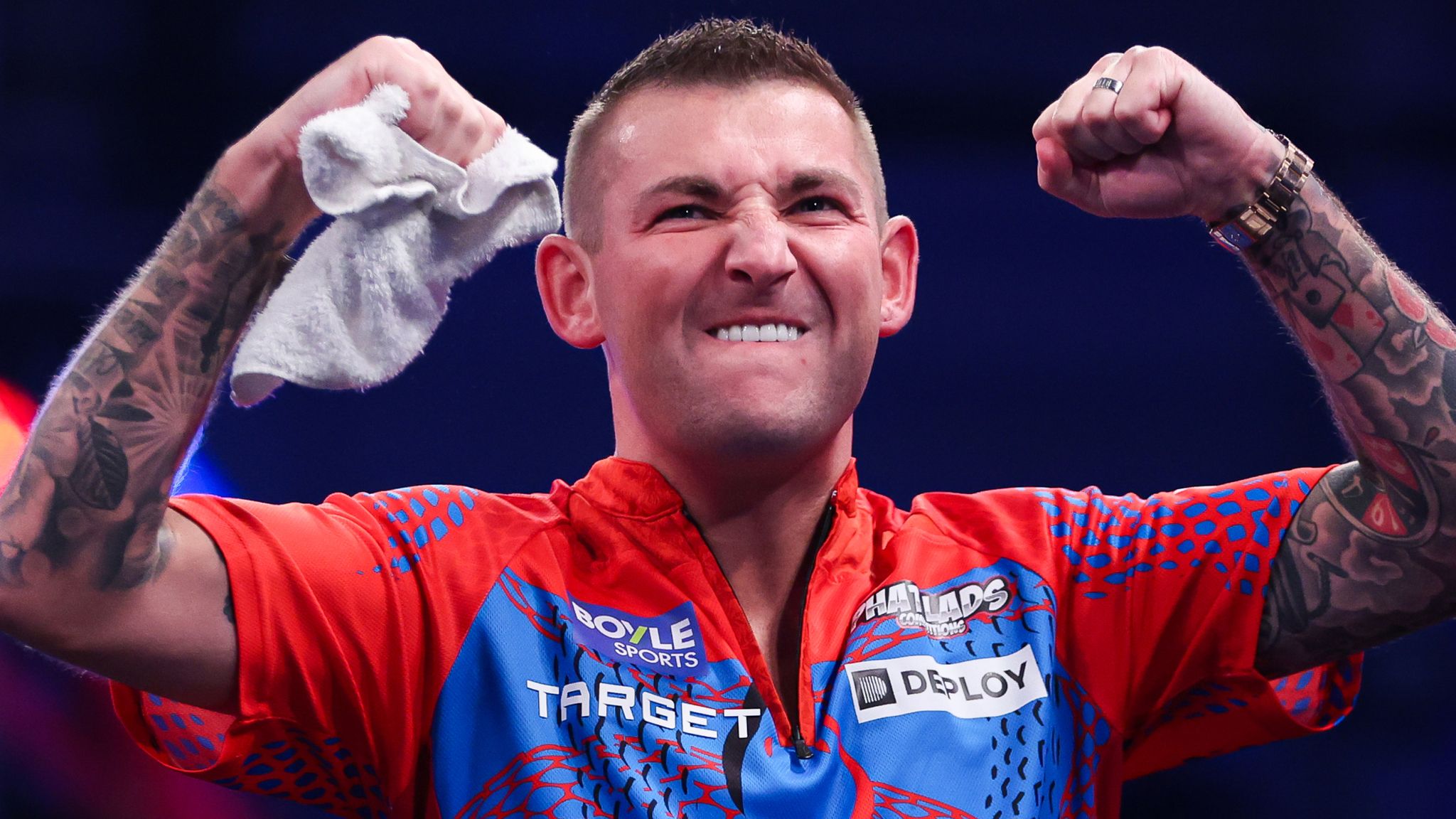 Nathan Aspinall is Joyce's opponent on Friday