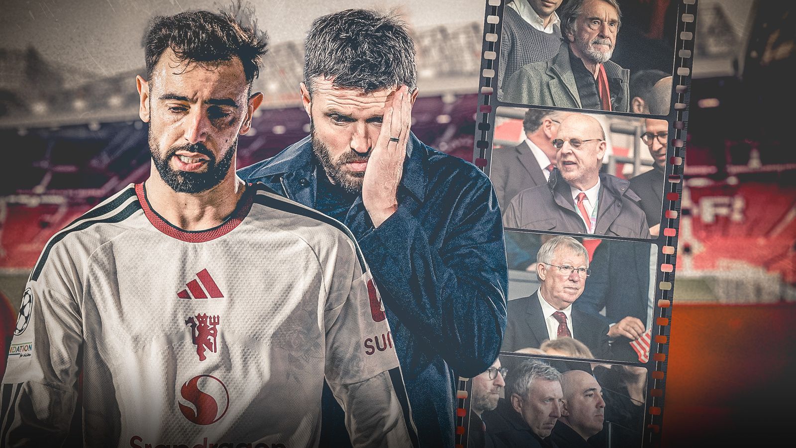 Manchester United's 21‑year decline blamed on Glazers, Jim Ratcliffe, Michael Carrick and Alex Ferguson.