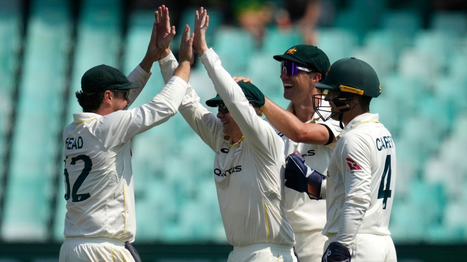 Pat Cummins, Mitchell Starc and Nathan Lyon dominate wickets as Australia lead the Durban Test