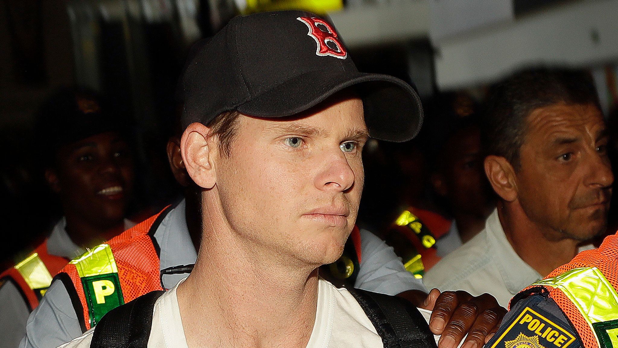 Steve Smith leaving his role as Australia captain after the ball‑tampering scandal.