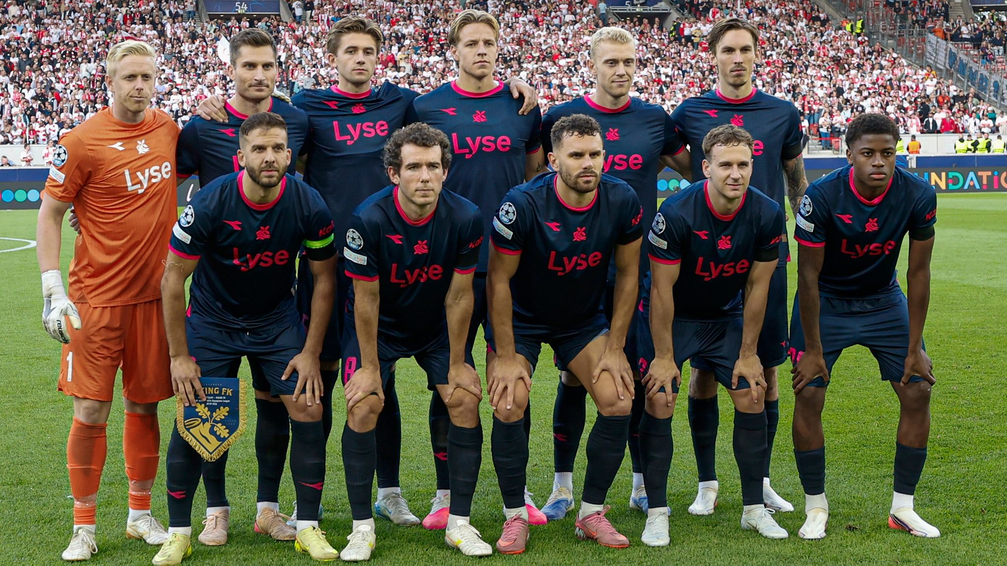 Viking's line‑up for their Champions League opener away to Stuttgart