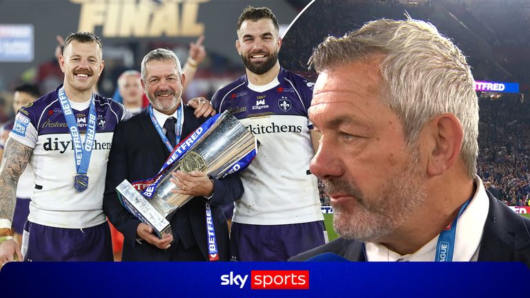 Coach Daryl Powell reflects on leading Wakefield to their first Grand Final victory