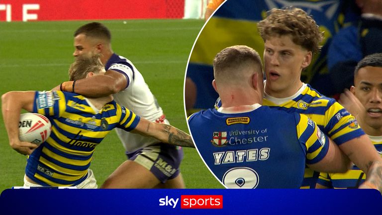 Wakefield close in on Grand Final win after a brilliant try