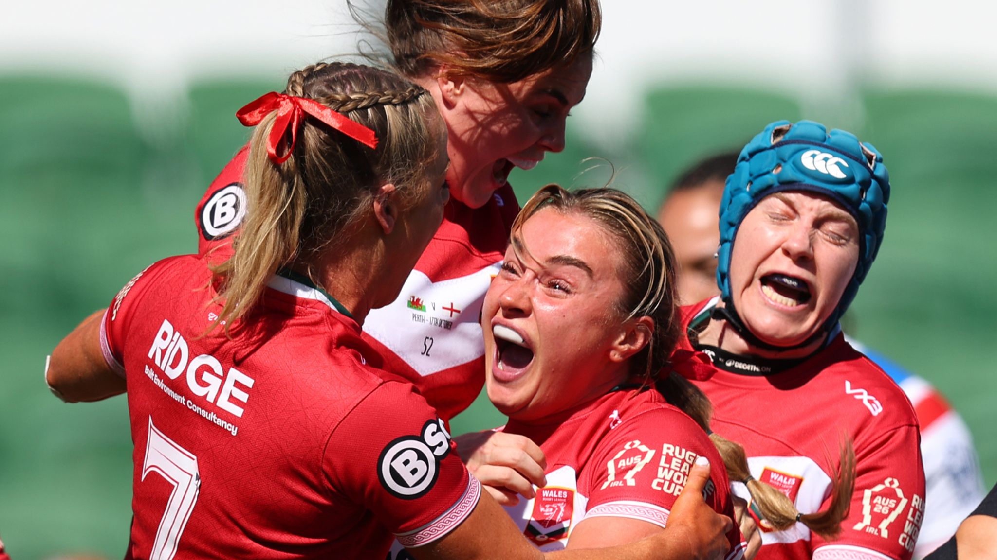 Travers scored her nation's first ever World Cup try